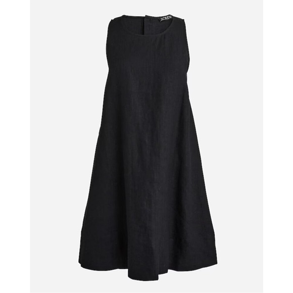 Jcrew Maxine button back dress in linen - Picture 3 of 5